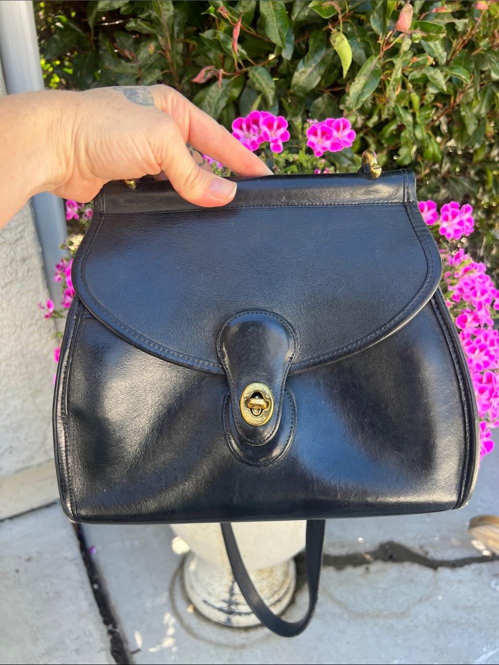 Vintage Coach Logan Shoulder Bag
